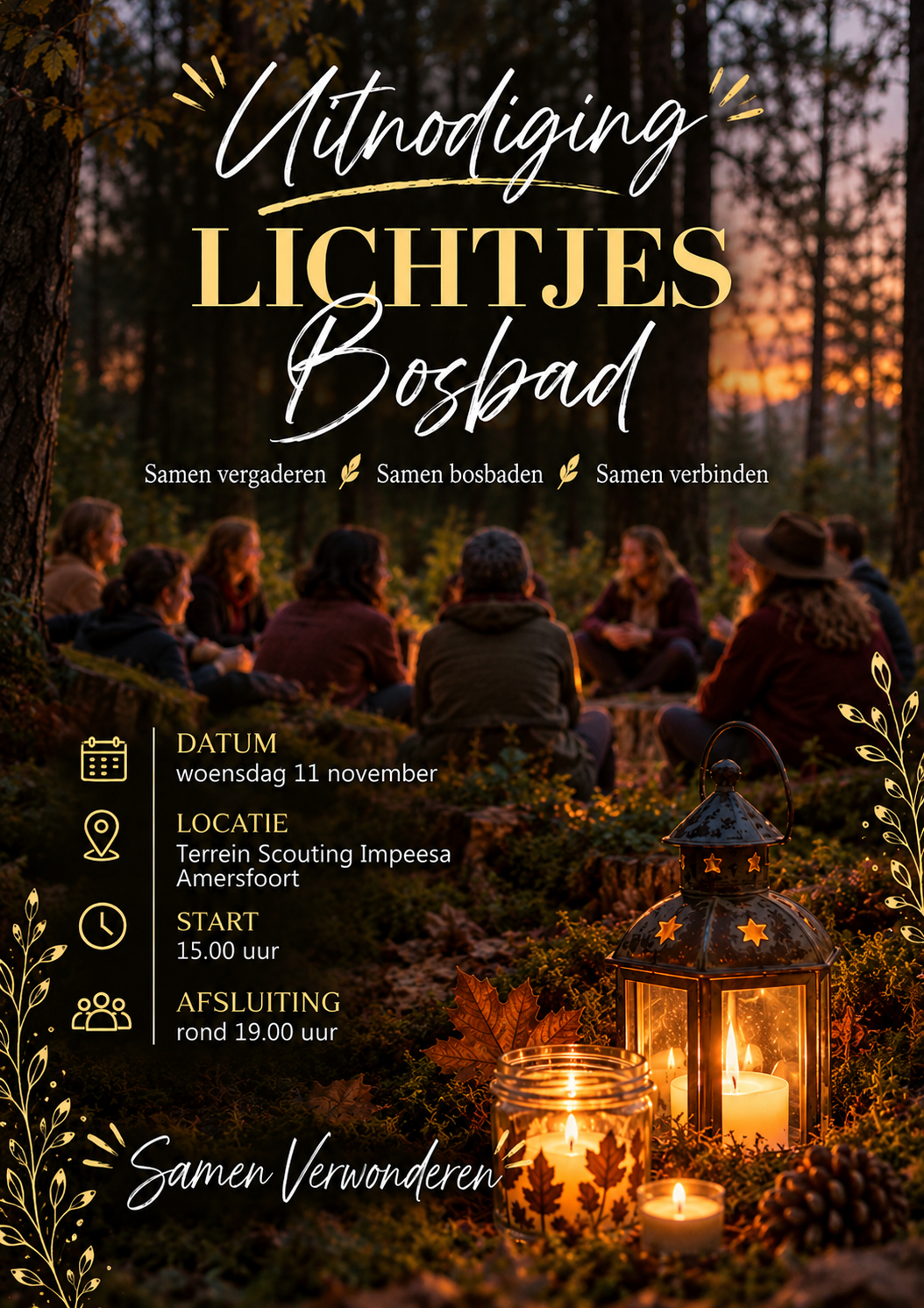 Uitnodiging BBGN Ledendag met Lichtjes Bosbad